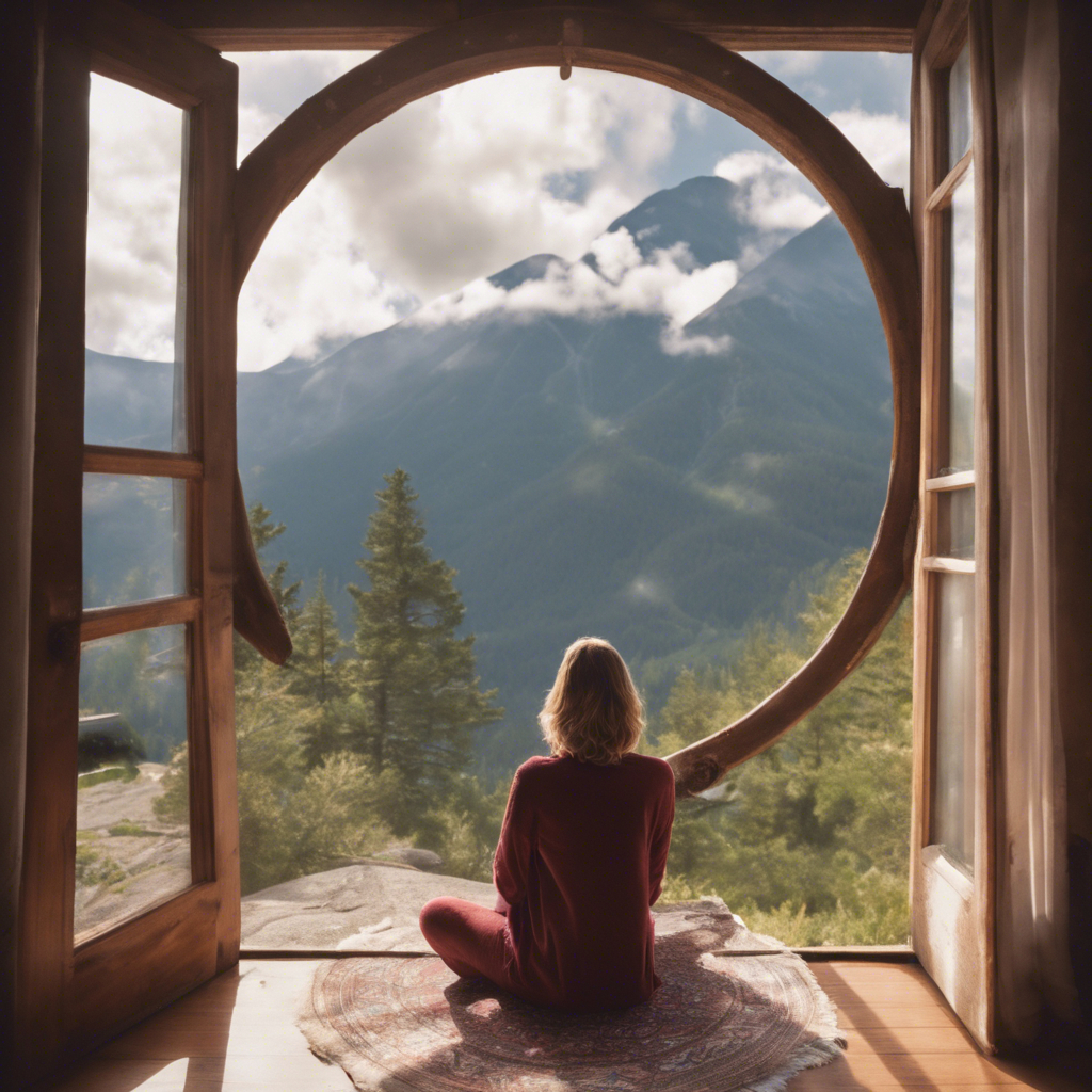 peacefully envisioning goals